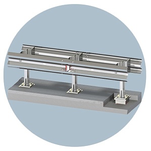 Барьерные дорожные ограждения 11МД 300-0,75-1,0-0,8