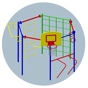 Спортивный комплекс для малышей СК-38